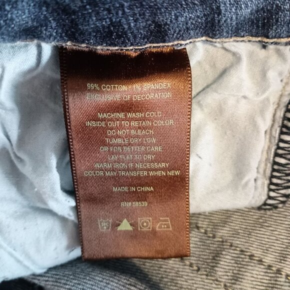 Kut from the Kloth Katy Mid Rise Straight Leg Jeans Sz 10 Denim Excellent - Picture 6 of 8